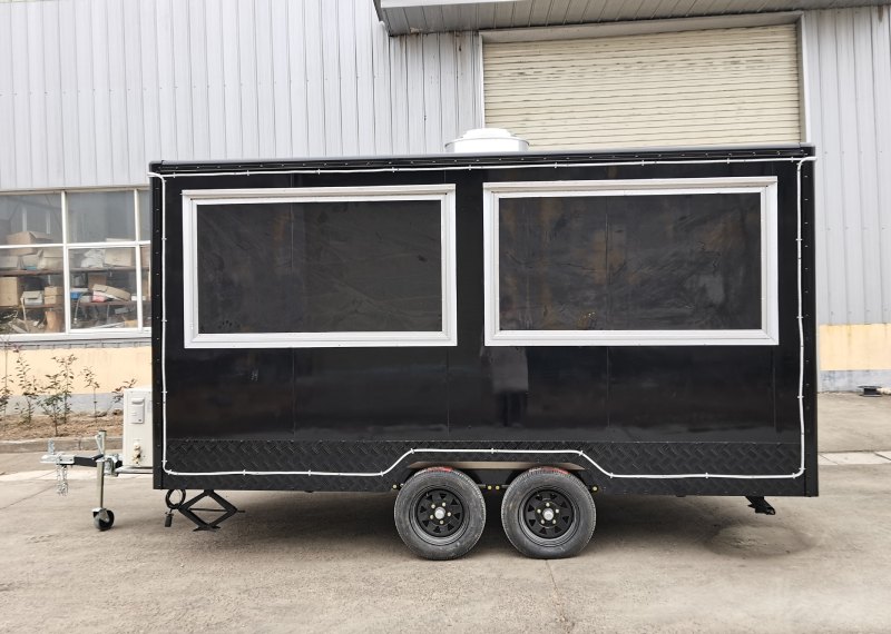 custom food trailer kitchen for sale